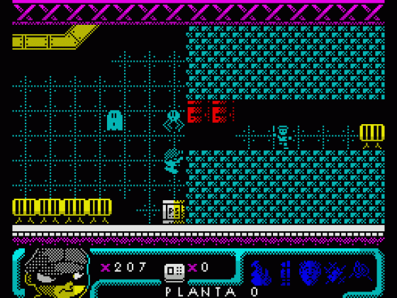 Phantomas En El Museo Screenshot 13 (Spectrum 48K)