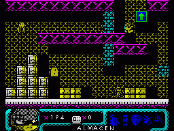 Phantomas En El Museo Screenshot 16 (Spectrum 48K)