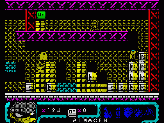 Phantomas En El Museo Screenshot 19 (Spectrum 48K)