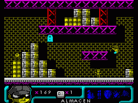 Phantomas En El Museo Screenshot 20 (Spectrum 48K)