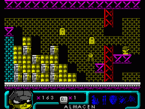 Phantomas En El Museo Screenshot 21 (Spectrum 48K)