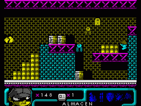 Phantomas En El Museo Screenshot 22 (Spectrum 48K)