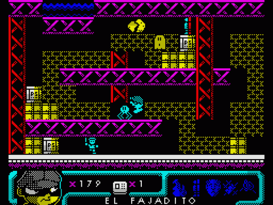 Phantomas En El Museo Screenshot 23 (Spectrum 48K)