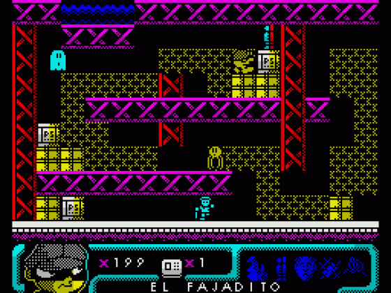 Phantomas En El Museo Screenshot 24 (Spectrum 48K)