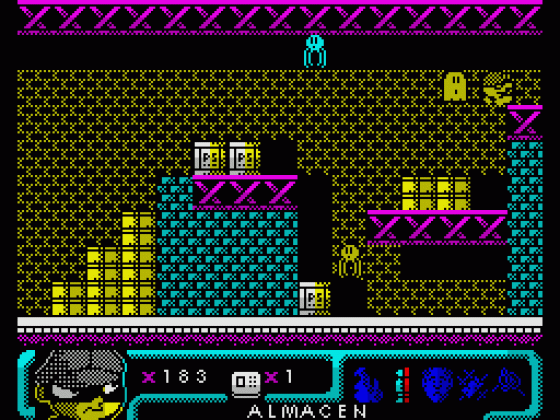 Phantomas En El Museo Screenshot 26 (Spectrum 48K)