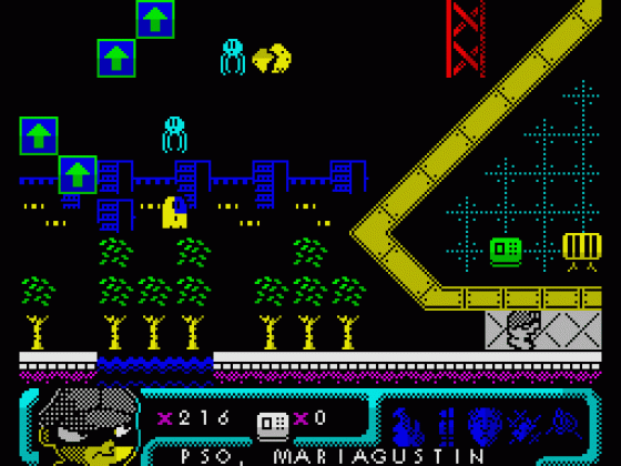 Phantomas En El Museo Screenshot 27 (Spectrum 48K)