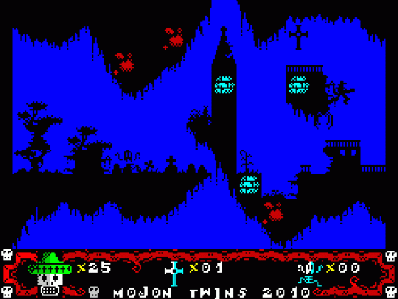 Zombie Calavera Prologue Screenshot 15 (Spectrum 48K/128K)