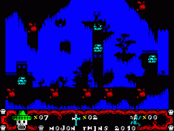 Zombie Calavera Prologue Screenshot 16 (Spectrum 48K/128K)