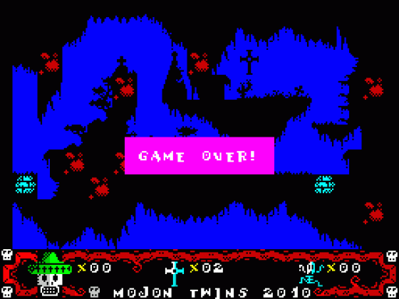 Zombie Calavera Prologue Screenshot 18 (Spectrum 48K/128K)