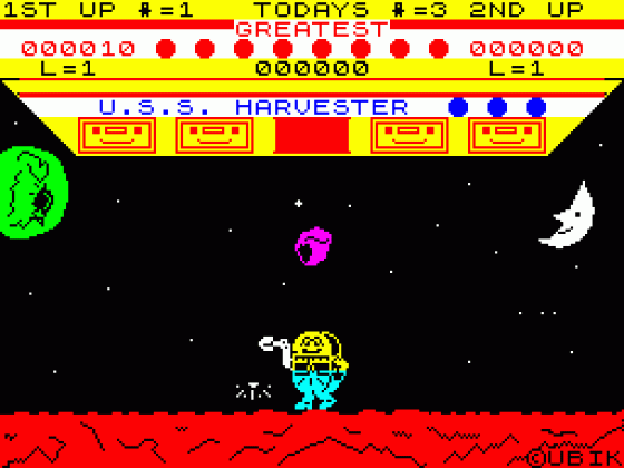 Paranoid Pete Screenshot 1 (Spectrum 48K)