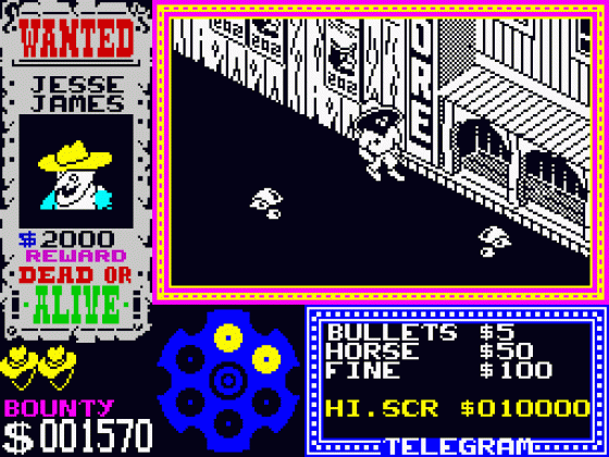 Gunfright Screenshot 13 (Spectrum 48K)