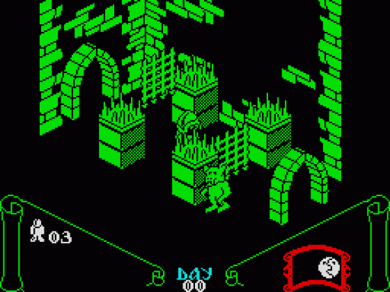 Knight Lore Screenshot 5 (Spectrum 48K)