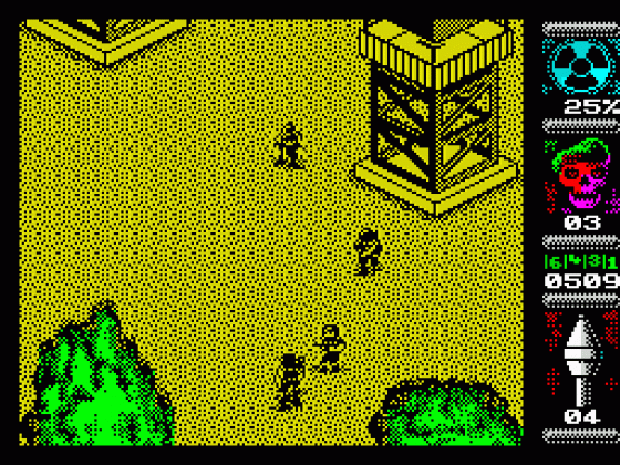 Commando 2 Screenshot 18 (Spectrum 48K/128K/+2/+3)