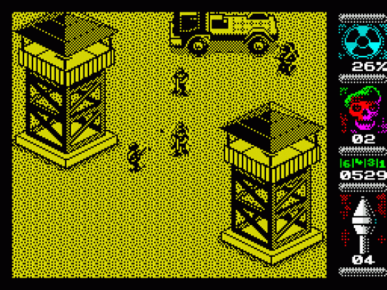 Commando 2 Screenshot 19 (Spectrum 48K/128K/+2/+3)