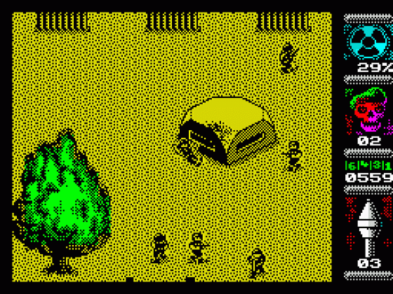 Commando 2 Screenshot 22 (Spectrum 48K/128K/+2/+3)