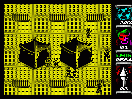 Commando 2 Screenshot 23 (Spectrum 48K/128K/+2/+3)