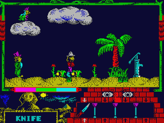 Pedro In The Land Of Pyramids Screenshot 8 (Spectrum 48K/128K)