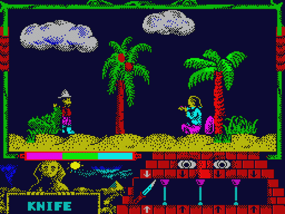 Pedro In The Land Of Pyramids Screenshot 9 (Spectrum 48K/128K)