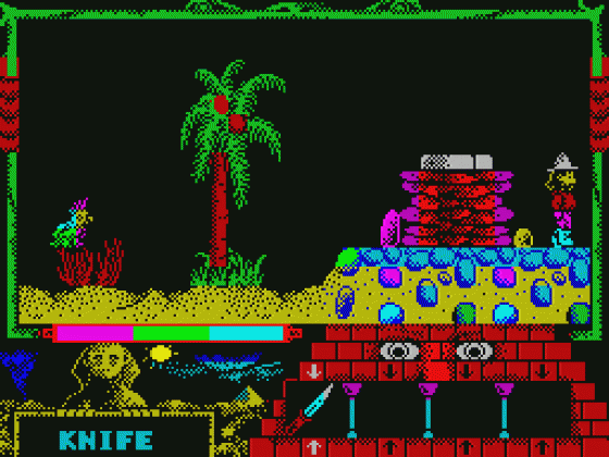 Pedro In The Land Of Pyramids Screenshot 10 (Spectrum 48K/128K)