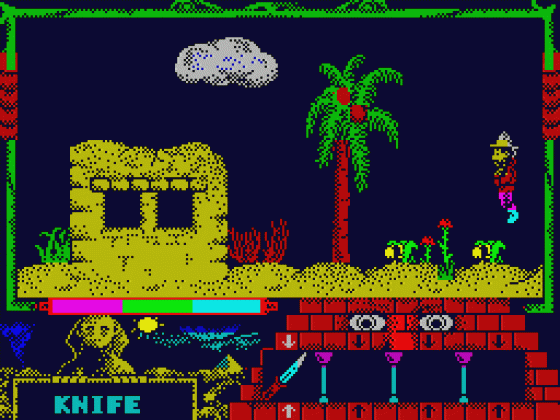 Pedro In The Land Of Pyramids Screenshot 11 (Spectrum 48K/128K)