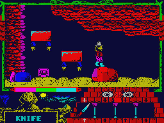 Pedro In The Land Of Pyramids Screenshot 12 (Spectrum 48K/128K)