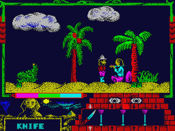 Pedro In The Land Of Pyramids Screenshot 17 (Spectrum 48K/128K)