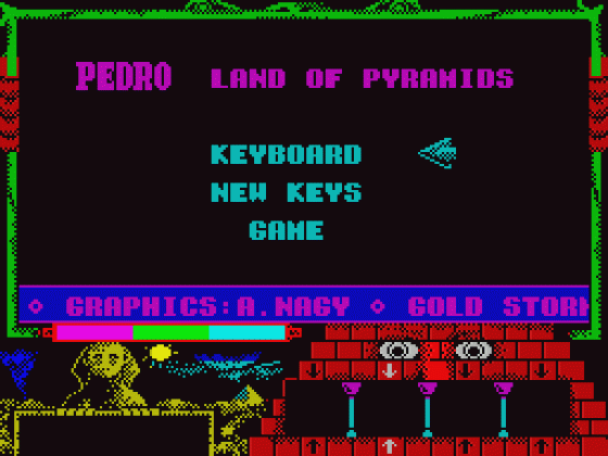 Pedro In The Land Of Pyramids Screenshot 19 (Spectrum 48K/128K)