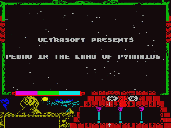 Pedro In The Land Of Pyramids Screenshot 21 (Spectrum 48K/128K)