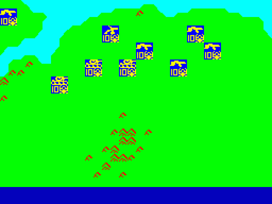 Battle For The Isle 2 Screenshot 1 (Spectrum 48K)