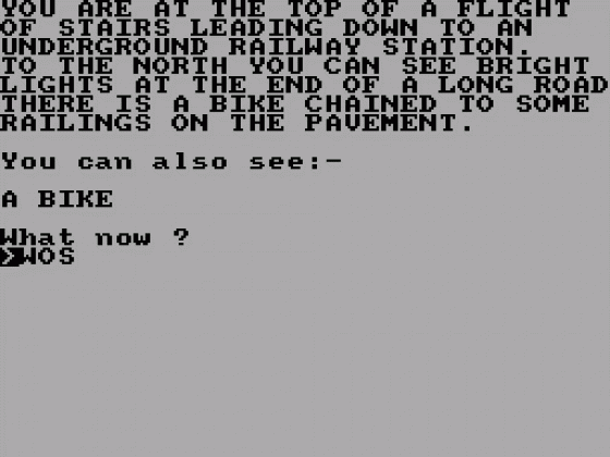 Carl Young's Adventure Screenshot 1 (Spectrum 48K/128K)