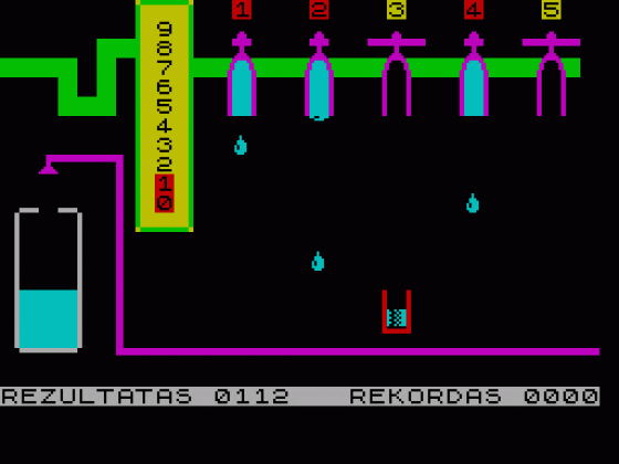 H2O Screenshot 1 (Spectrum 48K)