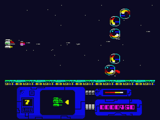 Stormfinch Screenshot 6 (Spectrum 48K/128K)