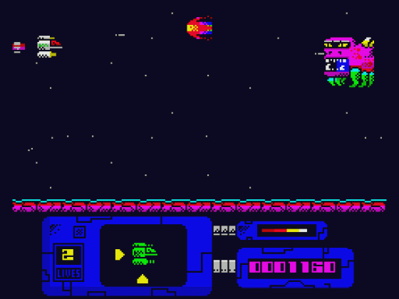 Stormfinch Screenshot 13 (Spectrum 48K/128K)