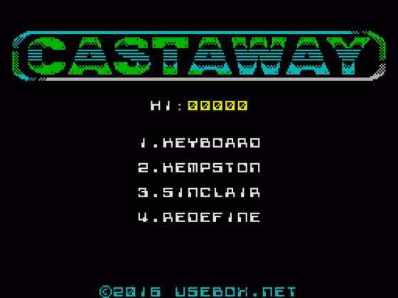 Castaway Screenshot 10 (Spectrum 48K/128K)