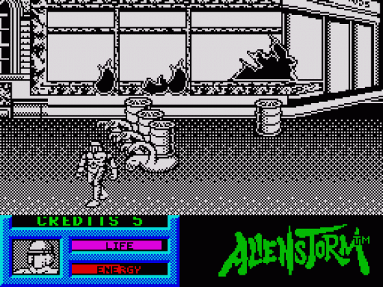 Alien Storm Screenshot 5 (Spectrum 48K/128K)