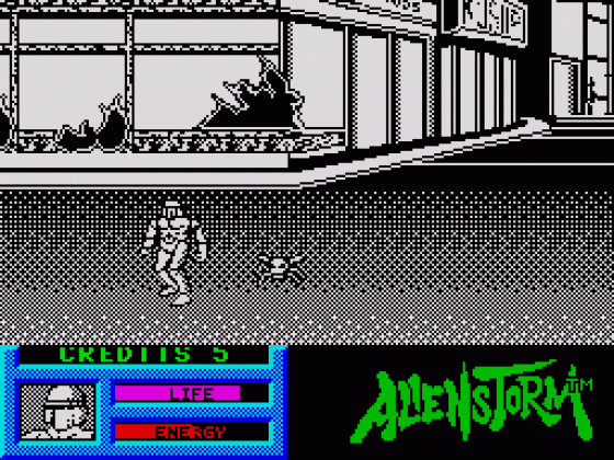 Alien Storm Screenshot 7 (Spectrum 48K/128K)