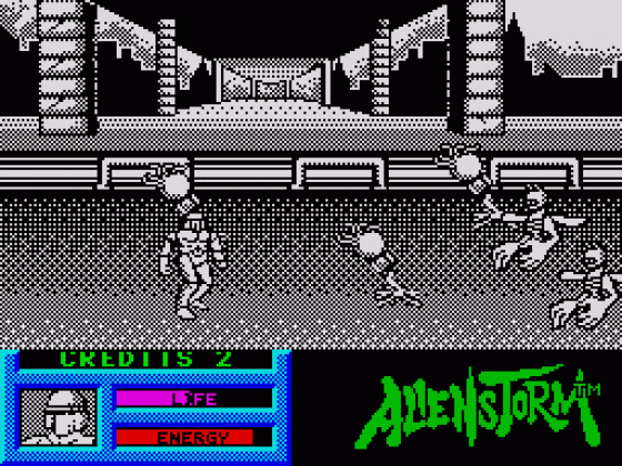 Alien Storm Screenshot 16 (Spectrum 48K/128K)