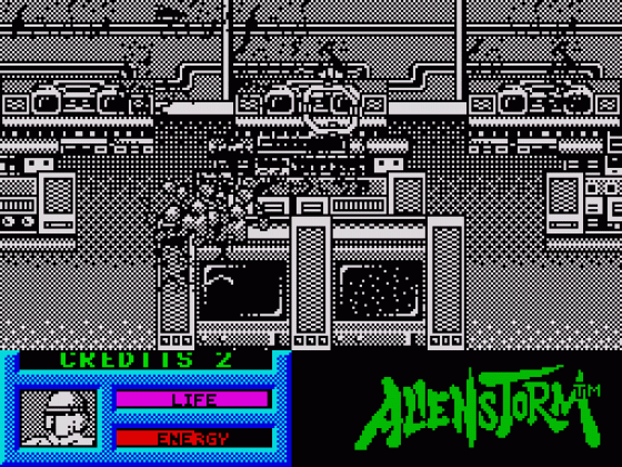 Alien Storm Screenshot 18 (Spectrum 48K/128K)