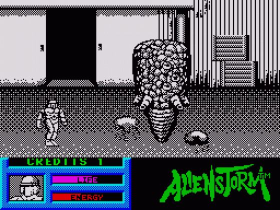 Alien Storm Screenshot 21 (Spectrum 48K)