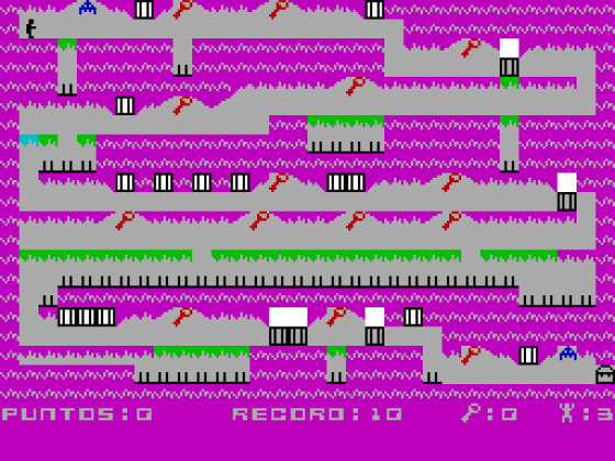 Tesoro Screenshot 1 (Spectrum 48K)