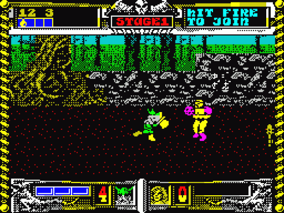 Golden Axe Screenshot 18 (Spectrum 48K)