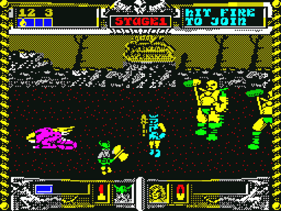 Golden Axe Screenshot 22 (Spectrum 48K/128K)