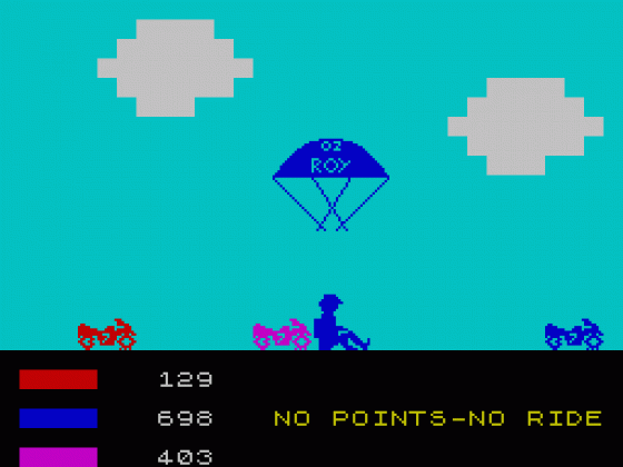 Rider Screenshot 7 (Spectrum 48K)