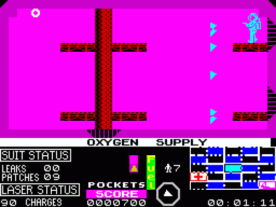 Strangeloop Screenshot 5 (Spectrum 48K)