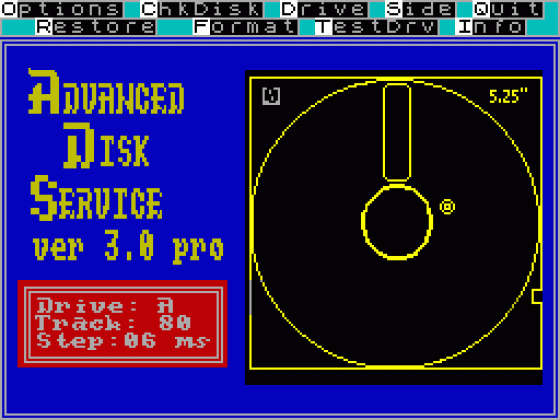 Advanced Disk Service Screenshot