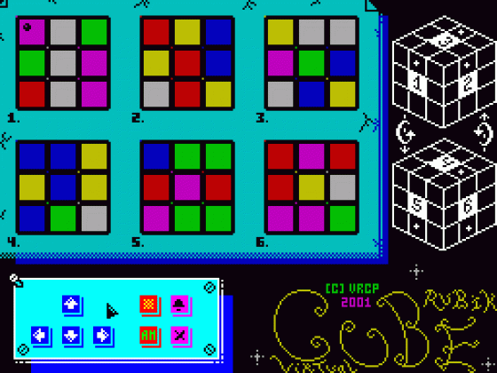 Virtual Cube Rubik