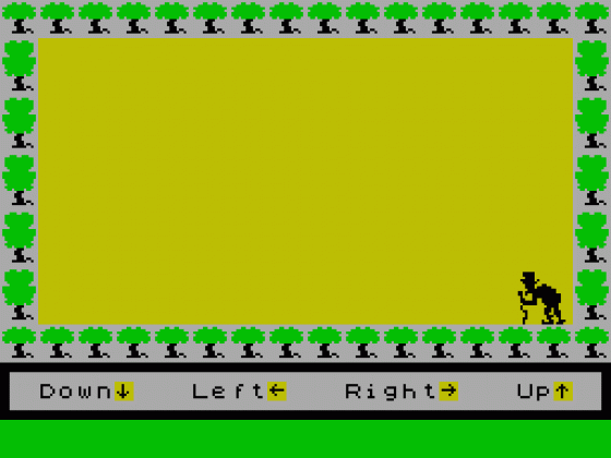 Crooked Adventure Screenshot 1 (Spectrum 48K)