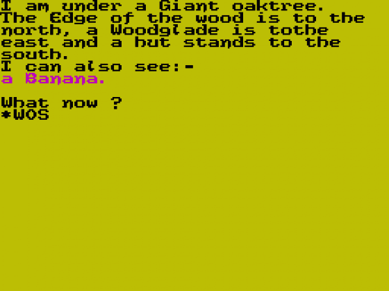 Goldwood Screenshot 1 (Spectrum 48K/128K)