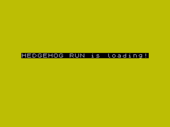 Hedgehog Run