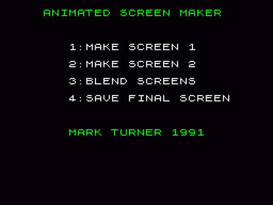 Animated Screen Maker Screenshot